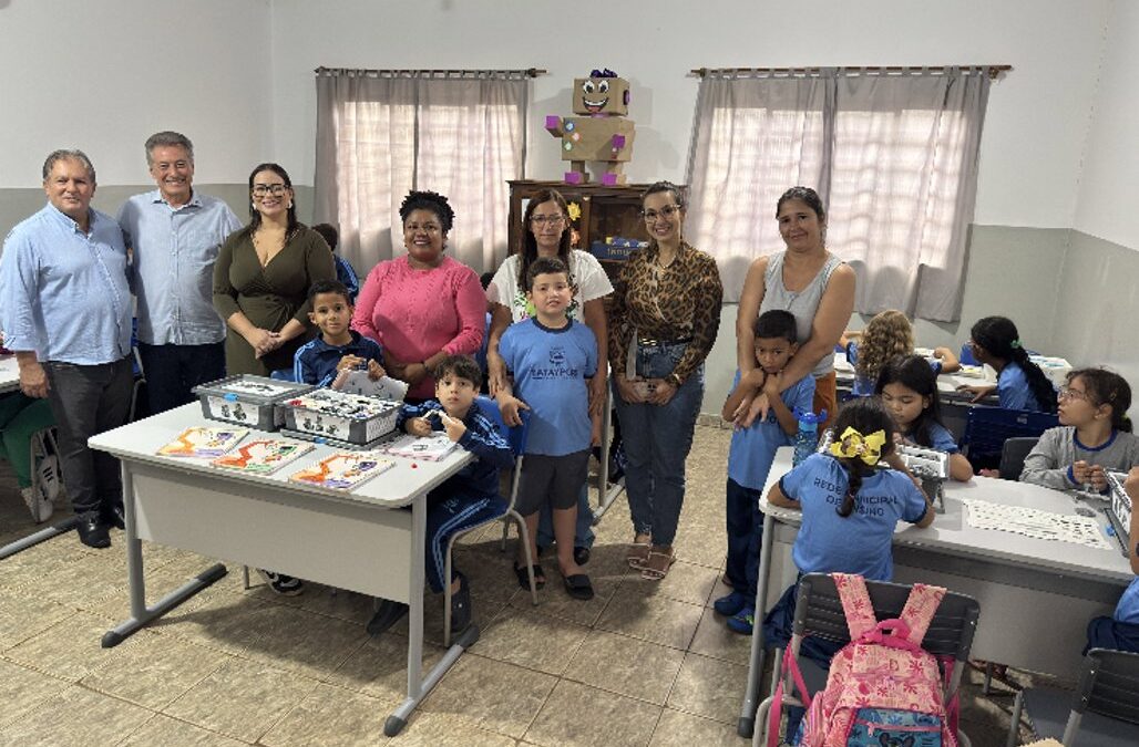 Educação inovadora: Hashioka entrega kits de robótica para escola municipal de Batayporã