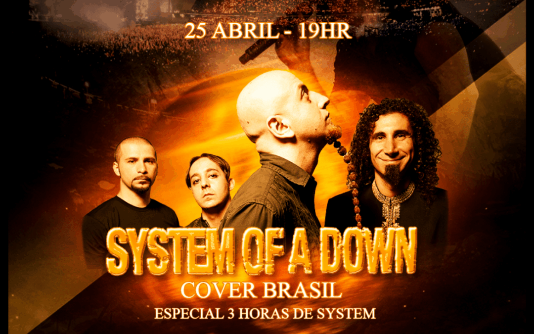 Show cover de System Of A Down terá 3 horas de rock na Cervejaria Canalhas neste sábado (25)
