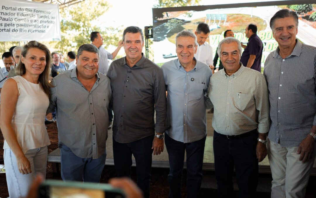 Com trabalho de Paulo Corrêa, Bonito conquista anel viário e novo pacote de obras