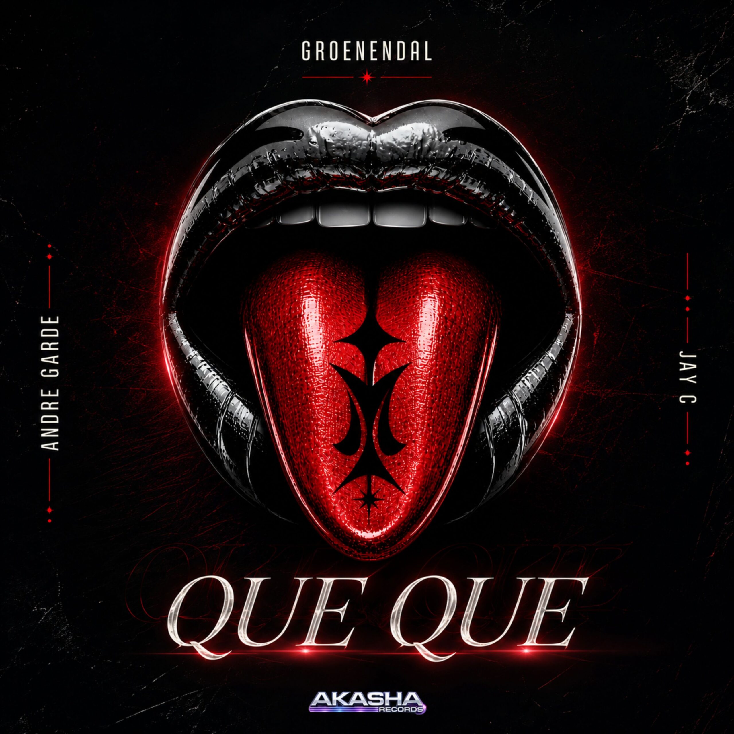 Capa Andre garde, Jay C e Groenendal – Que Que capa oficial